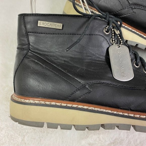RocaWear Chukka Jim Black Boots, size 13 - Picture 7 of 13